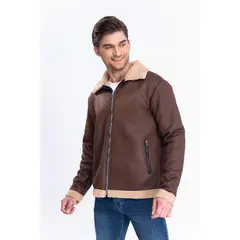 MPROPIA - Chaqueta Aviadora Hombre Cierre Chiporro Tendencia 7554