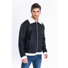 MPROPIA - Chaqueta Aviadora Hombre Cierre Chiporro Tendencia 7554