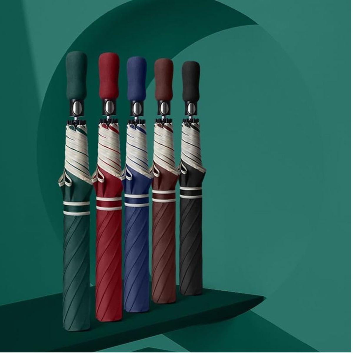 GENERICO - Paraguas Automatico Portatil Mini Sombrillas Plegable + Funda