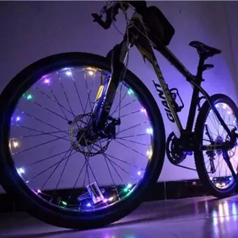 GENERICO - Luz Led Para Señalización Nocturna De Ruedas De Bicicleta