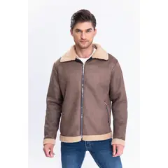 LIKE SHOP - Chaqueta Aviadora Hombre Cierre Chiporro Tendencia 7554