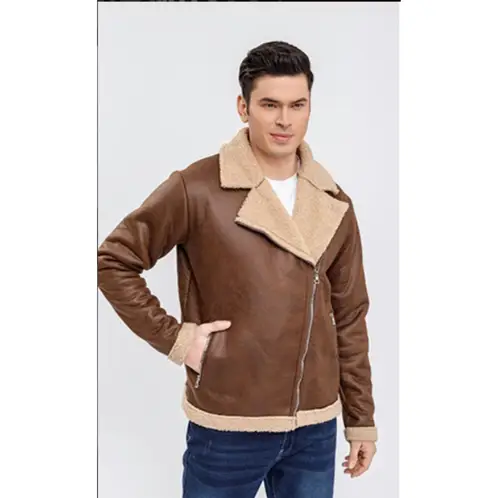 MPROPIA - Chaqueta Piloto Hombre Chiporro Cierres Tendencia 7583