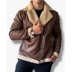 MPROPIA - Chaqueta Piloto Hombre Chiporro Cierres Tendencia 7583