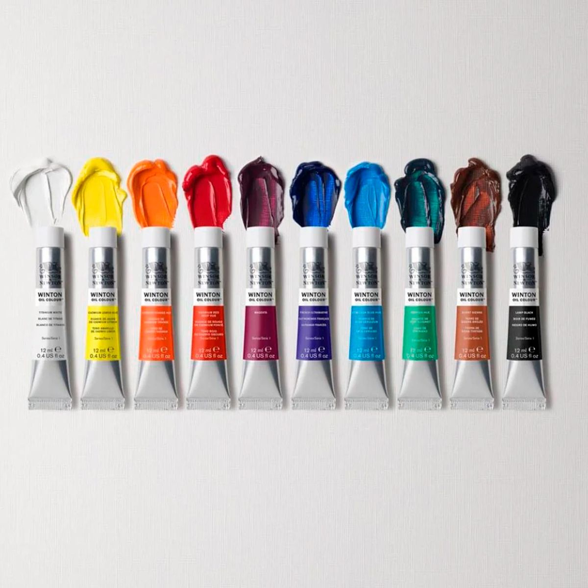 WINSOR AND NEWTON - Set Inicial Óleos Winton Winsor & Newton 10x12ml