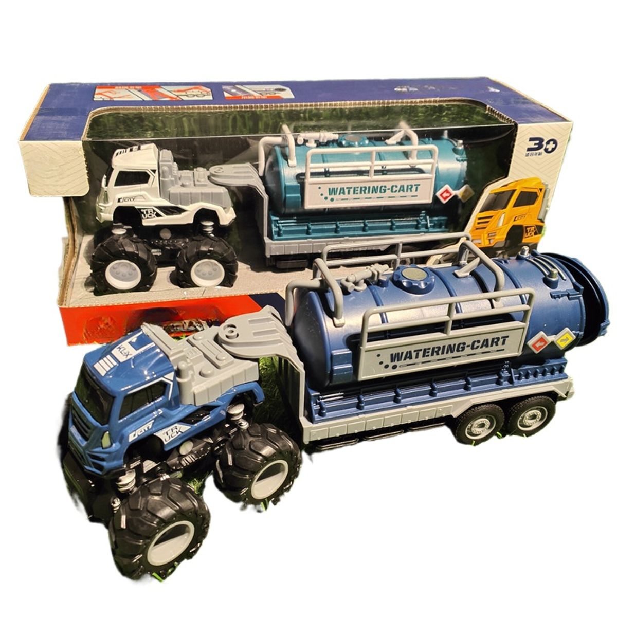 TIOZONEY - Camión de bomberos de juguetes infantiles