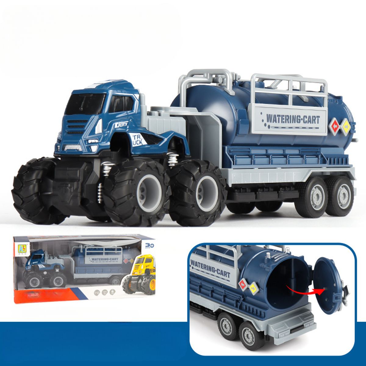 TIOZONEY - Camión de bomberos de juguetes infantiles