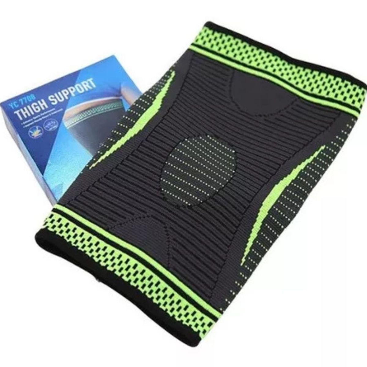 LIKE SHOP - Muslera Deportiva Compresión Venda Muslo Elasticada 7708