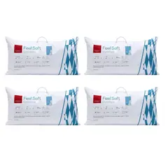 ROSEN - Pack 4 Almohadas Soft Microfibra 50 x 90 -