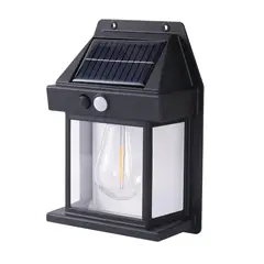 N NISHA ONLINE - X2 Lampara Foco Solar led Aplique Sensor De Movimiento Exterior