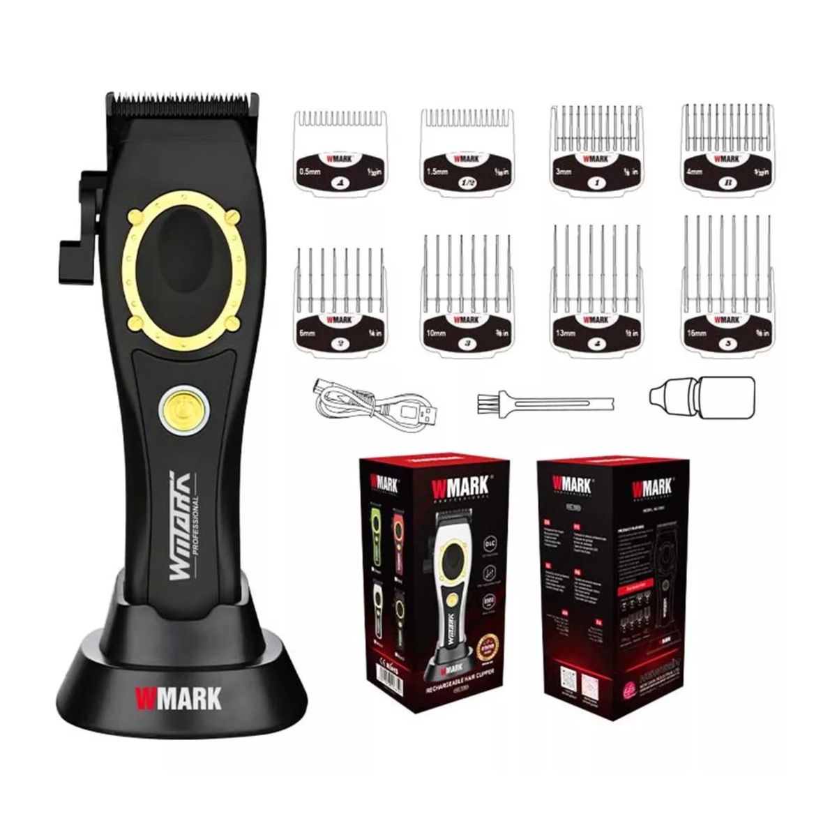 WMARK - Maquina Cortadora De Pelo Profesional Wmark NG7030 8500RPM