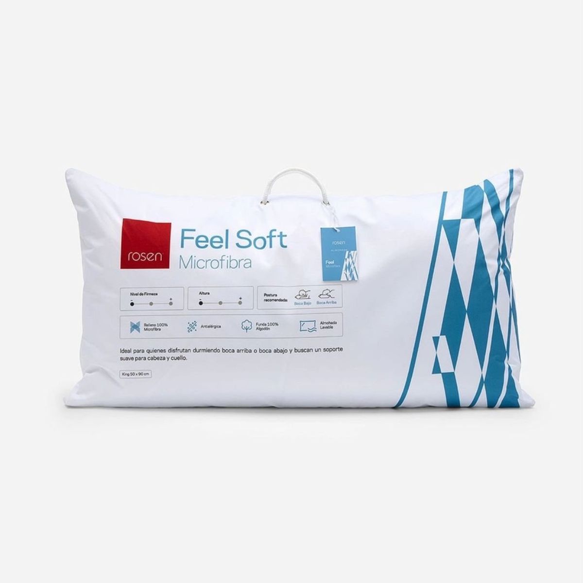 ROSEN - Almohada Soft Microfibra 50 x 90 - Rosen