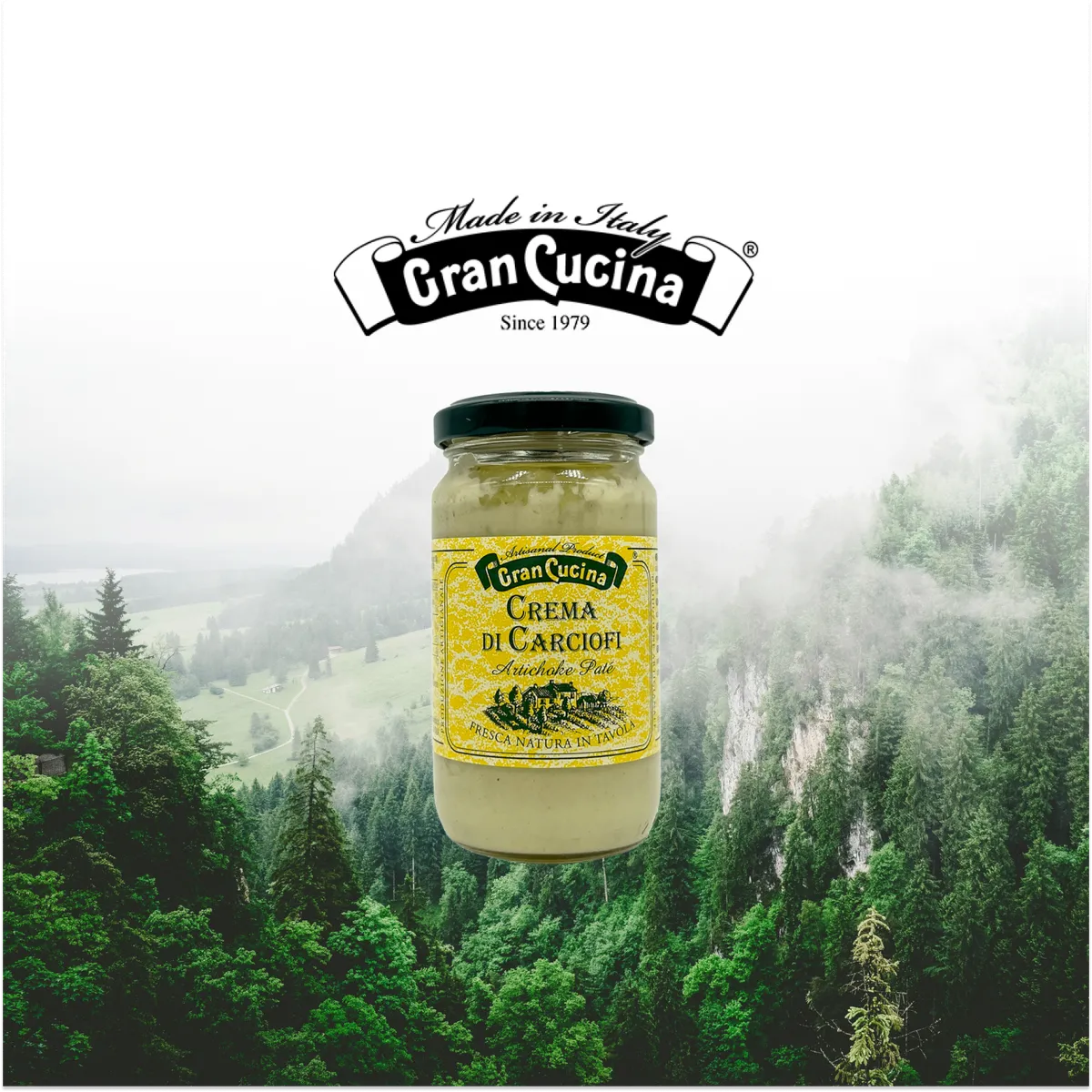 GRAN CUCINA - Pasta de Alcachofas Gran Cucina 1 x 180 gr