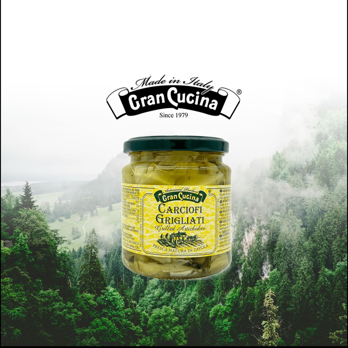 GRAN CUCINA - Alcachofas Grilladas Gran Cucina - 280 gr