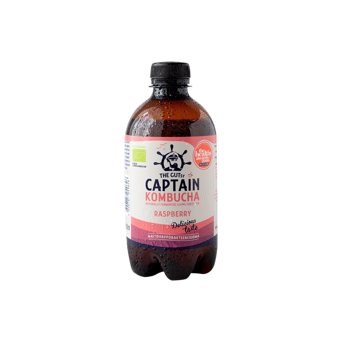 THE GUTSY CAPTAIN - Kombucha Frambuesa Gutsy Captain - 400 ml 
