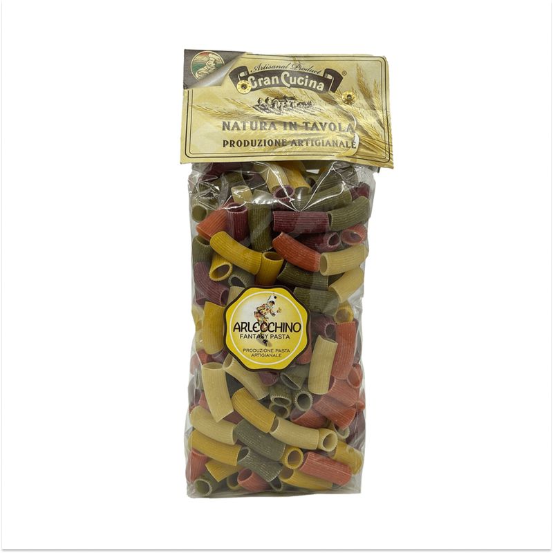 GRAN CUCINA - Pasta Arlecchino Multicolor Gran Cucina - 500 gr