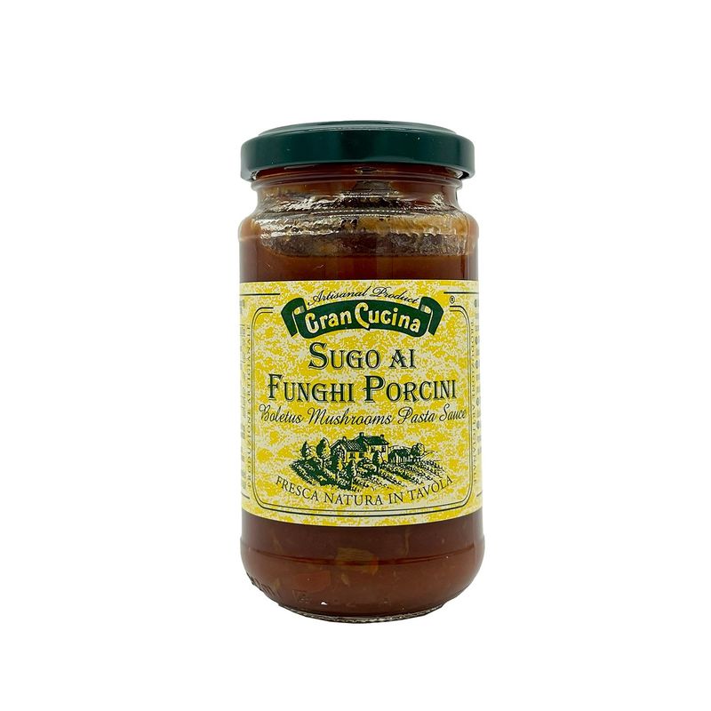 GRAN CUCINA - Salsa de Tomate con Setas Porcini Gran Cucina - 180 gr