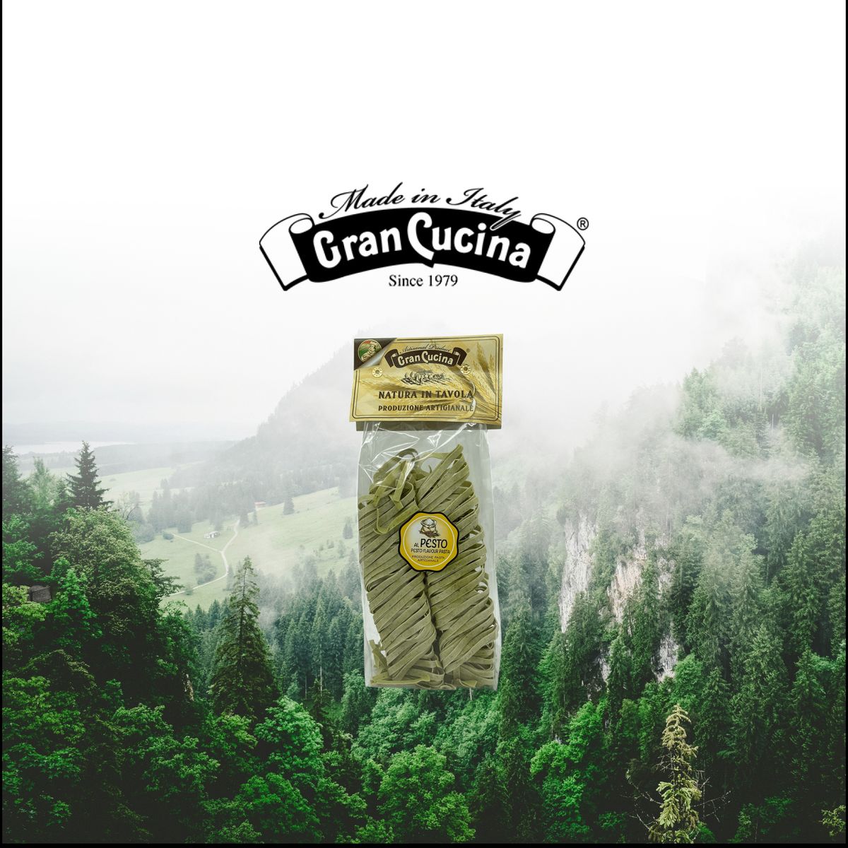 GRAN CUCINA - Tagliatelle al Huevo con Pesto Gran Cucina 1 x 250 gr