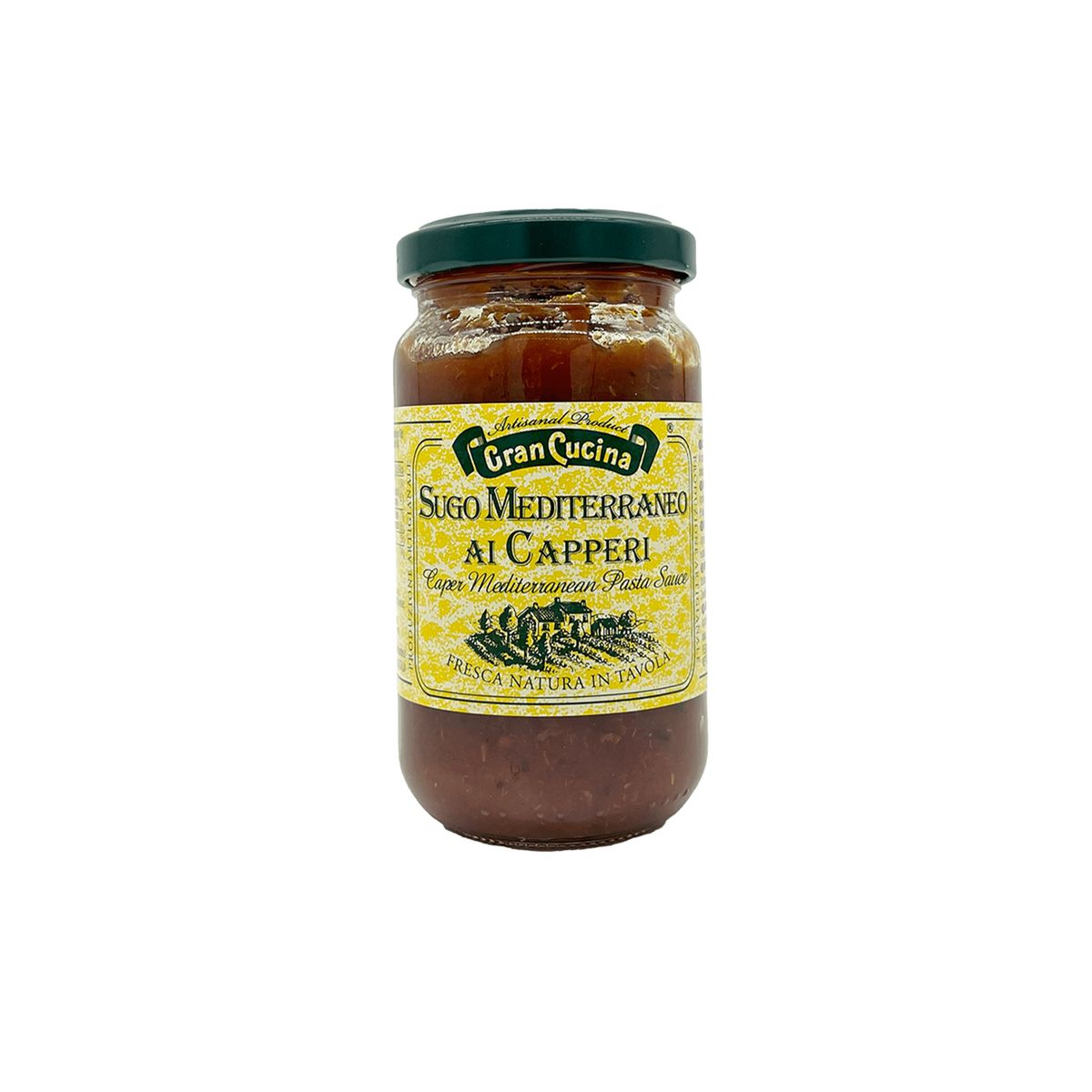 GRAN CUCINA - Salsa Mediterránea con Alcaparras Gran Cucina - 180 gr