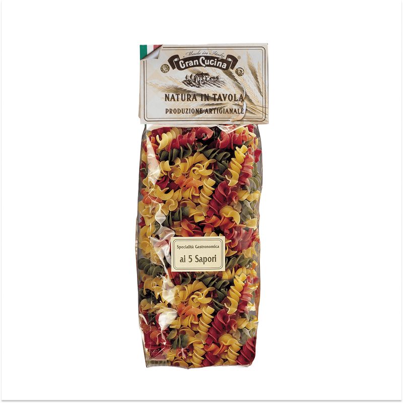 GRAN CUCINA - Pasta Italiana Eliche 5 Sabores Gran Cucina - 500 gr