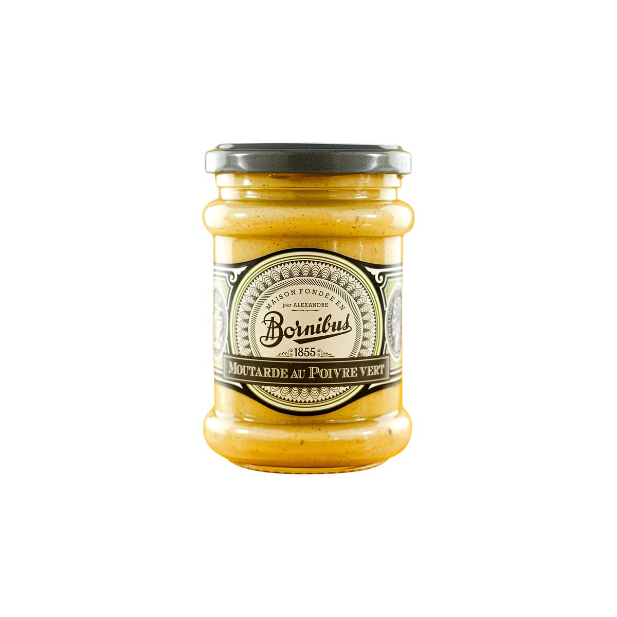 BORNIBUS - Mostaza Pimiento Verde Bornibus 1 x 250 gr