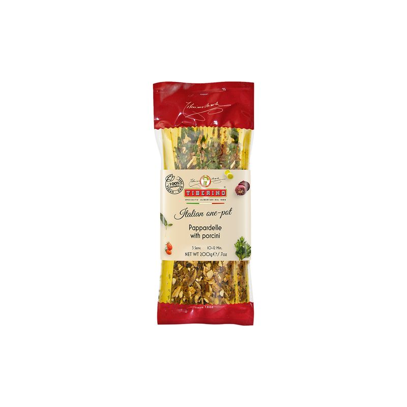 TIBERINO - Pasta Pappardelle con Porcini Tiberino - 200 gr