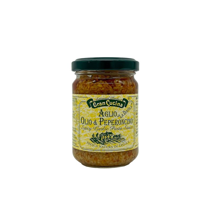 GRAN CUCINA - Encurtido de Ajo y Chilli Pepper Gran Cucina - 130 gr