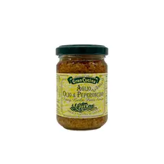 GRAN CUCINA - Encurtido de Ajo y Chilli Pepper - 130 gr