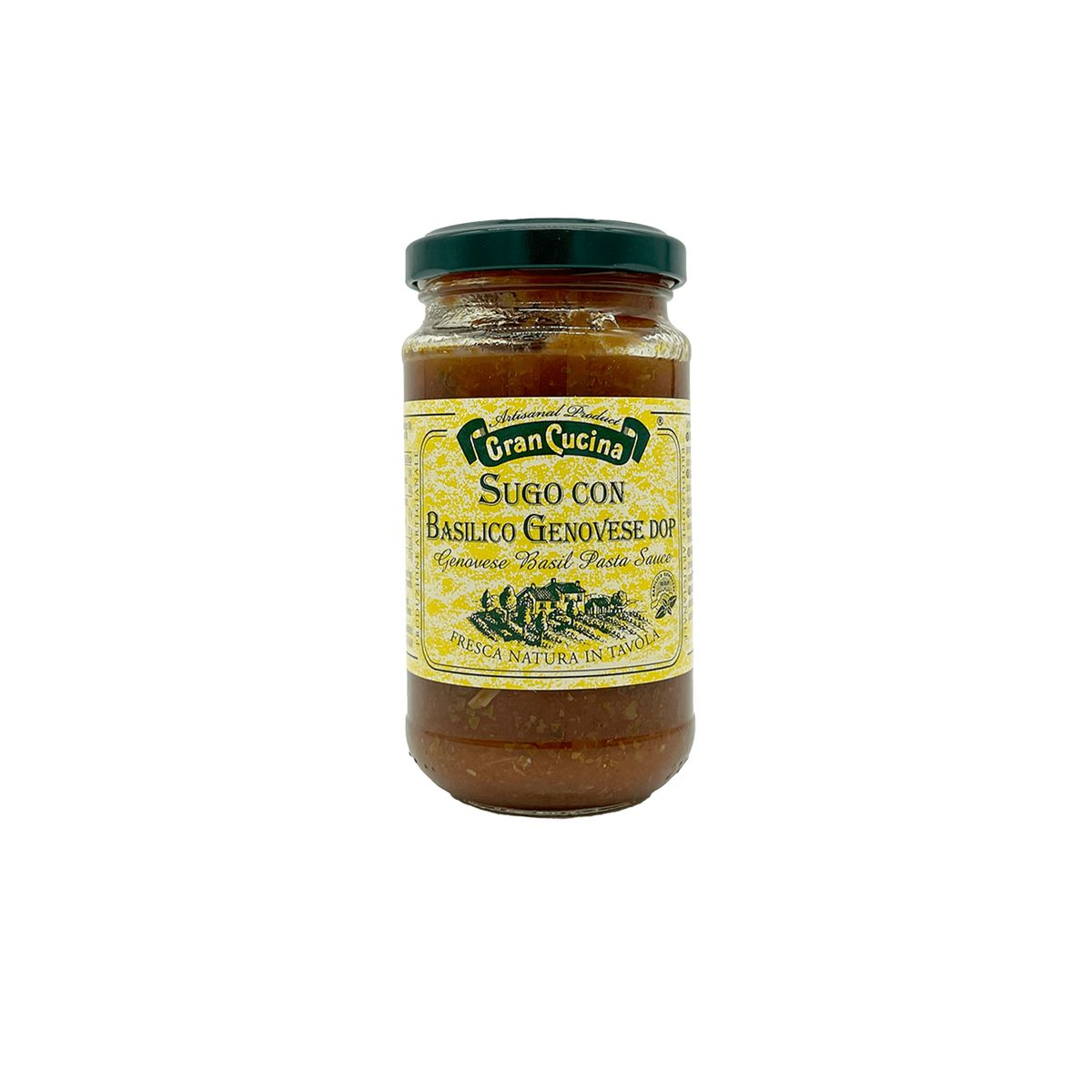 GRAN CUCINA - Salsa de Tomate Albahaca Genovesa Gran Cucina - 180 gr