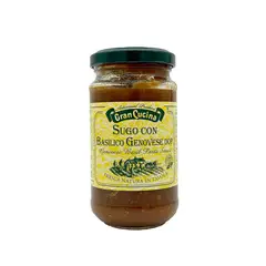 GRAN CUCINA - Salsa de Tomate Albahaca Genovesa - 180 gr
