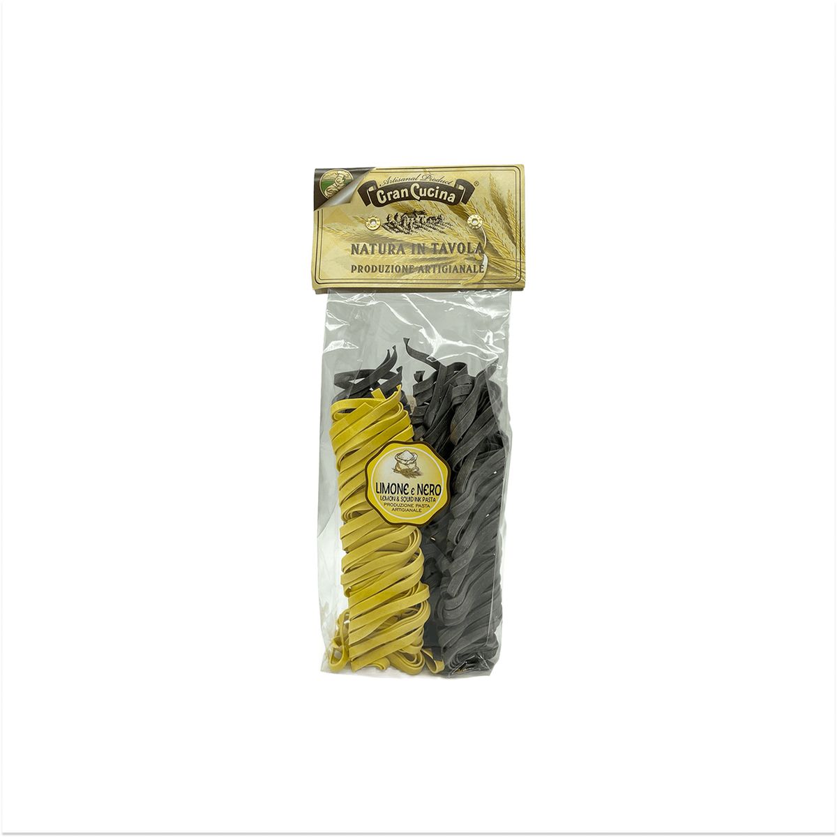 GRAN CUCINA - Tagliatelle Limón y Tinta de Calamar Gran Cucina - 250 gr
