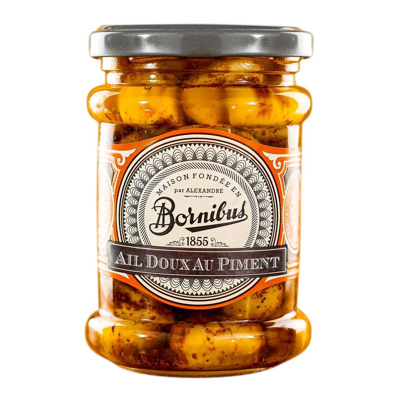 BORNIBUS - Encurtido de Ajo Pimiento Picante Bornibus - 250 gr