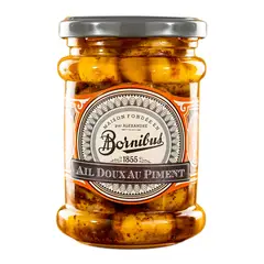 BORNIBUS - Encurtido de Ajo Pimiento Picante - 250 gr