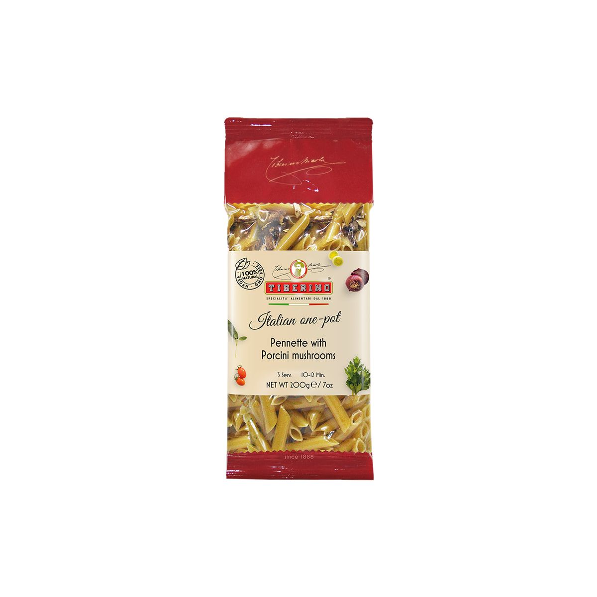 TIBERINO - Pasta Pennette Porcini Tiberino 1 x 200 gr