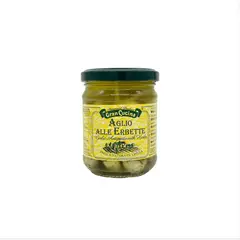 GRAN CUCINA - Encurtido de Ajo con Hierbas - 180 gr