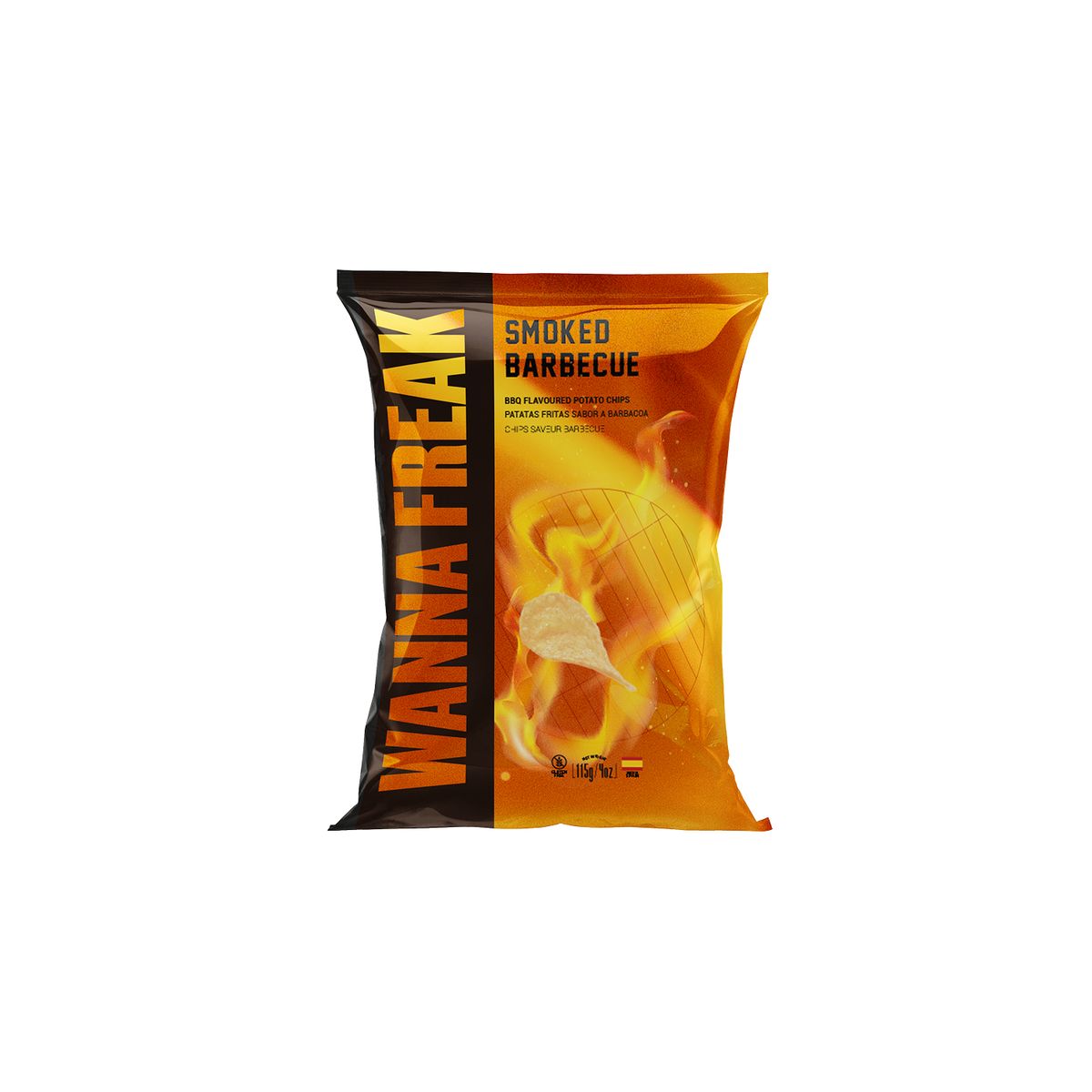 WANNA FREAK - Papas Fritas Barbacoa Ahumada Wanna Freak - 115 gr