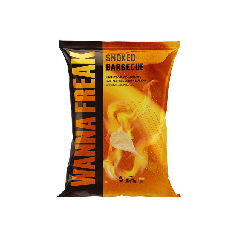 WANNA FREAK - Papas Fritas Barbacoa Ahumada Wanna Freak - 115 gr