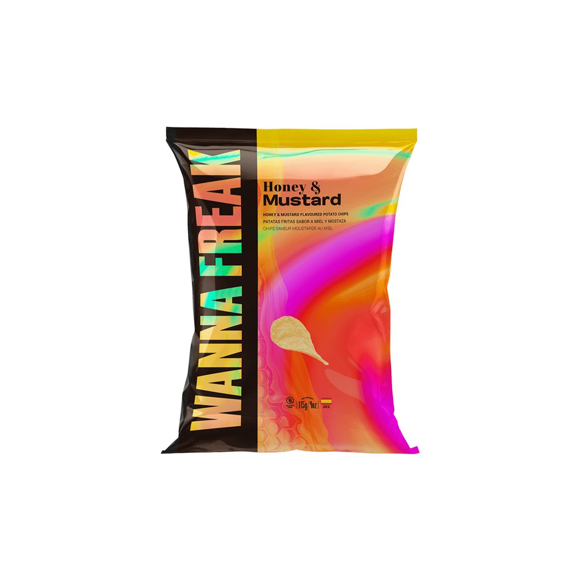 WANNA FREAK - Papas Fritas Mostaza y Miel Wanna Freak - 115 gr