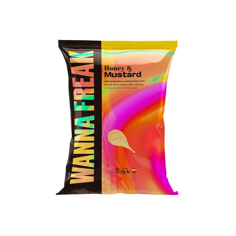 WANNA FREAK - Papas Fritas Mostaza y Miel Wanna Freak - 115 gr