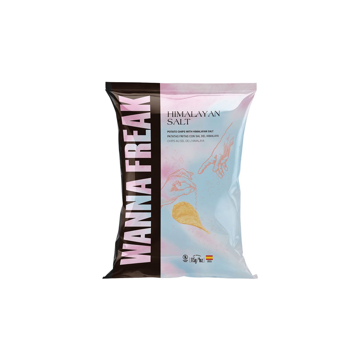 WANNA FREAK - Papas Fritas Sal Himalaya Wanna Freak 1 x 115 gr