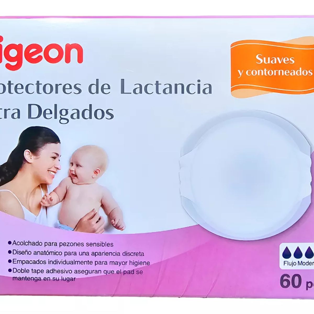 PIGEON - Pigeon Protector Lactancia Ultra Delgado Absorbentes 60uds