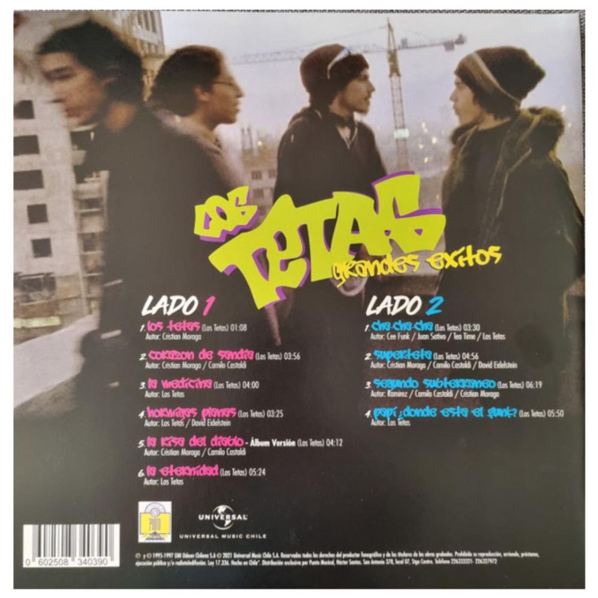 HITWAY MUSIC - LOS TETAS - GRANDES EXITOS - VINILO