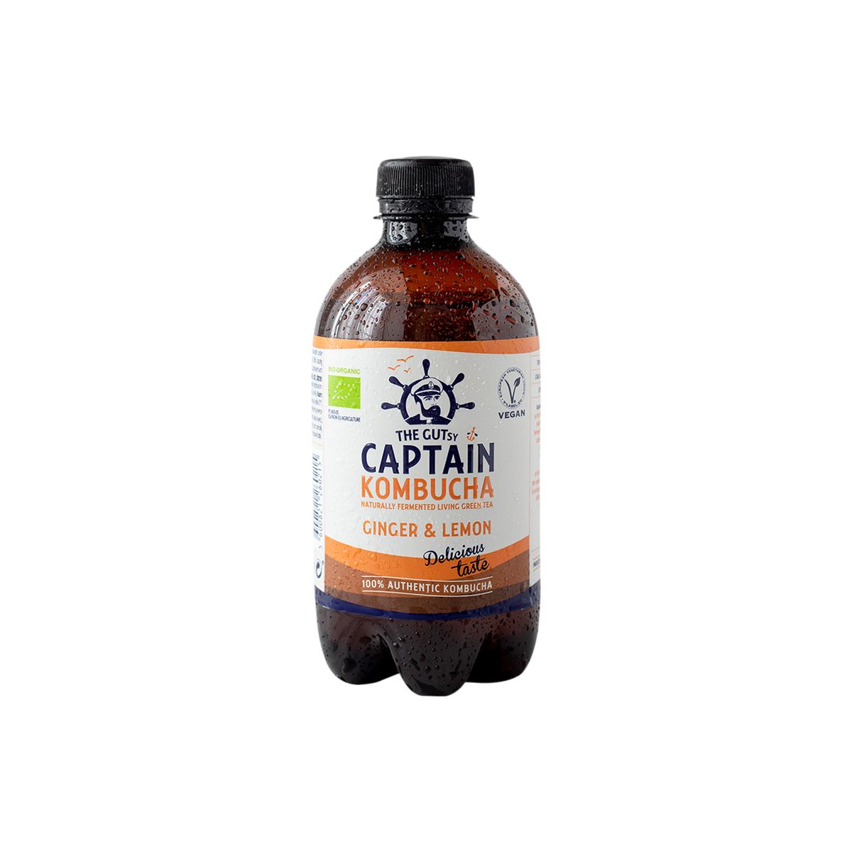 THE GUTSY CAPTAIN - Kombucha Jengibre Limón Gutsy Captain - 400 ml 