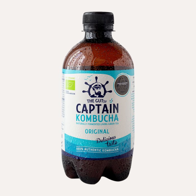 THE GUTSY CAPTAIN - Kombucha Original Gutsy Captain - 400 ml 