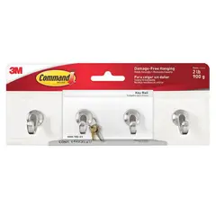 3M - Colgador De Llaves Blanco Command HOM-18Q-ES