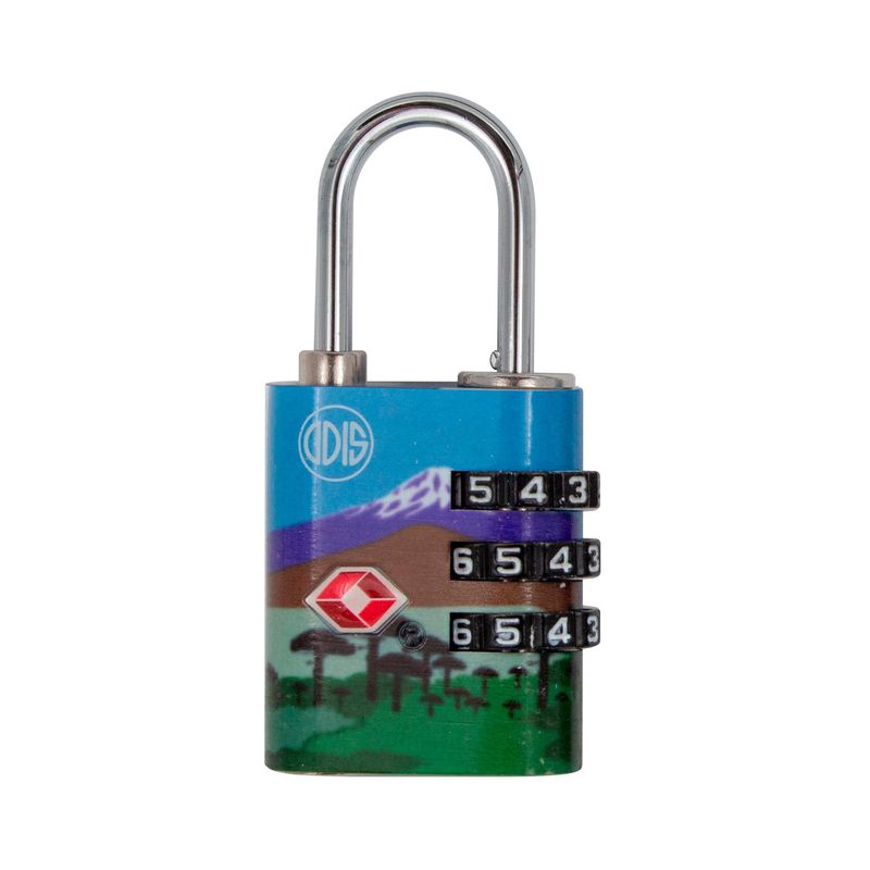 ODIS - Candado Odis TSA Viaje Maleta  30mm Línea Explora - Pucón