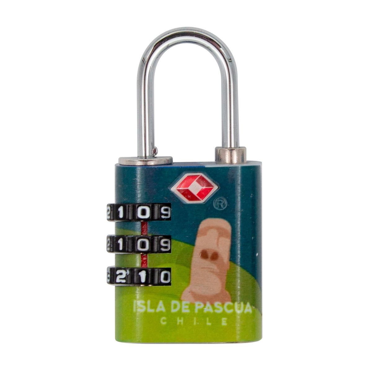 ODIS - Candado Odis TSA Viaje Maleta 30mm -Isla de Pascua