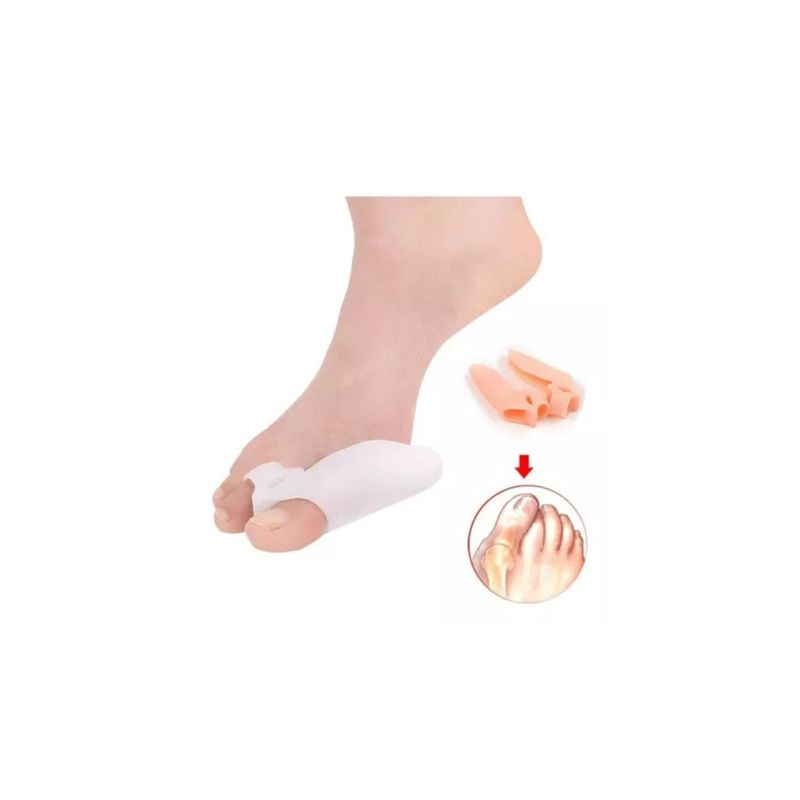 LIKE SHOP - Pack 2 Corrector Juanete Ambos Pies Separador Dedo Silicona