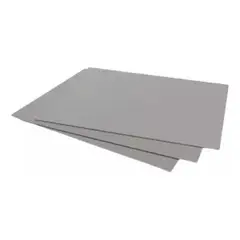 GENERICO - Pack 5 Pliegos De Cartón Piedra 2 mm Tamaño 27,5 X 38,5 cm