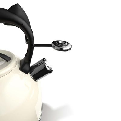 Imagen 2 del producto Tetera Acero Inoxidable Con Mango 3Lts Crema Selene