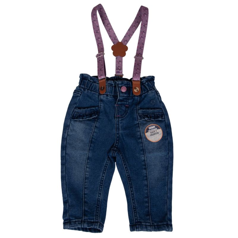 PILLIN - Jeans Bebe Azul Pillin PVB721-25JEA  - Azul